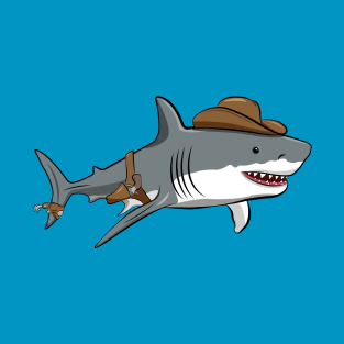 Cowboy Shark T-Shirt