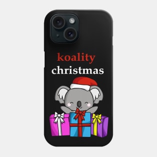 Koality Christmas Happy Koala Phone Case