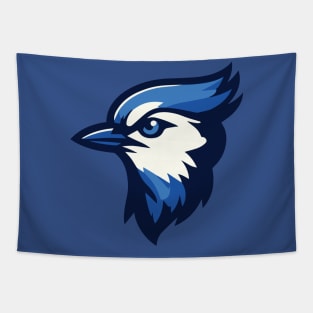 Blue Jay Mascot Baseball T-Shirt for Fans! Tapestry