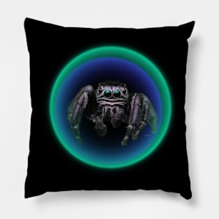 Jumping spider Pillow