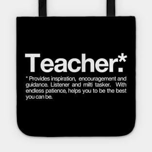 Teacher Definition Tote