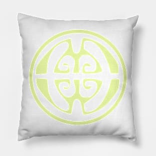 MANA II (vert pastel) Pillow