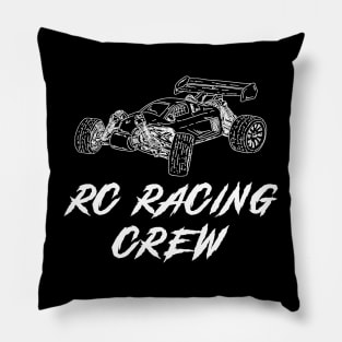 RC Racing Crew Awesome Tee: Zooming with Hilarious Speed! Pillow