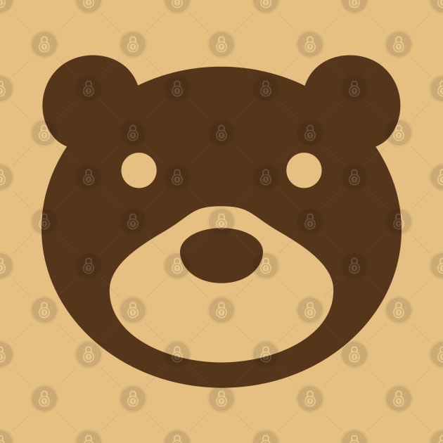 Brown (Bear) Bag by bitethehippo