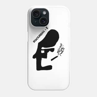 Rockabill-E alphabet rocker Phone Case