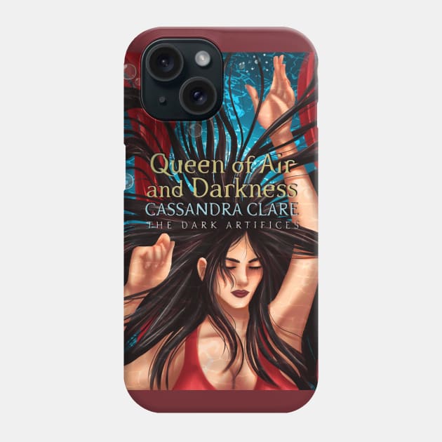 Queen of air and darkness Phone Case by lemoncielart