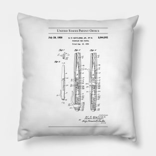 US Patent - Fountain Pen Pistol Pillow