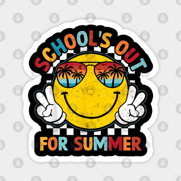 school out for hello summer Magnet by luna.wxe@gmail.com