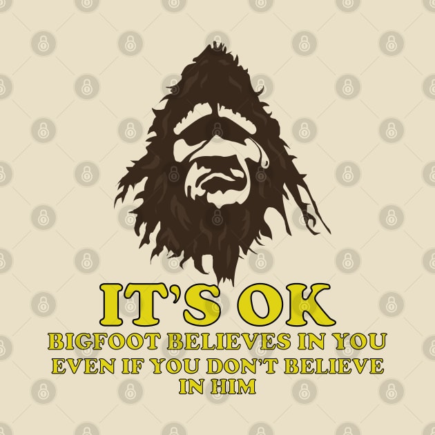 Bigfoot Believes by theartofron