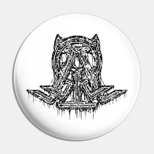 Dark, Dreary, and Deathly #1 (Black) Pin