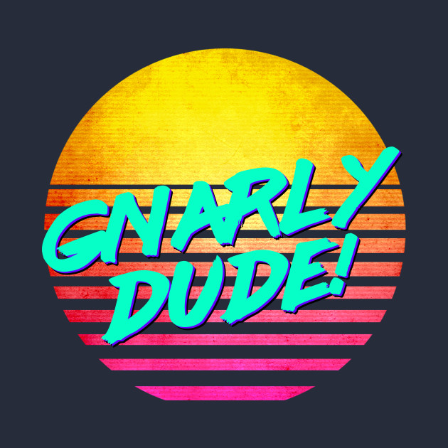 party pool t shirts print Gnarly Funny T Nostalgic