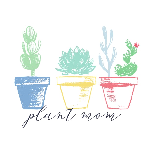 Plant Mom Triple Plants by annmariestowe