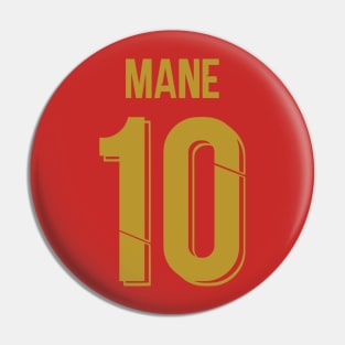 Sadio Mane Prem winner Gold Pin