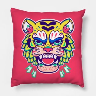 Tiger Tattoo Face Pillow