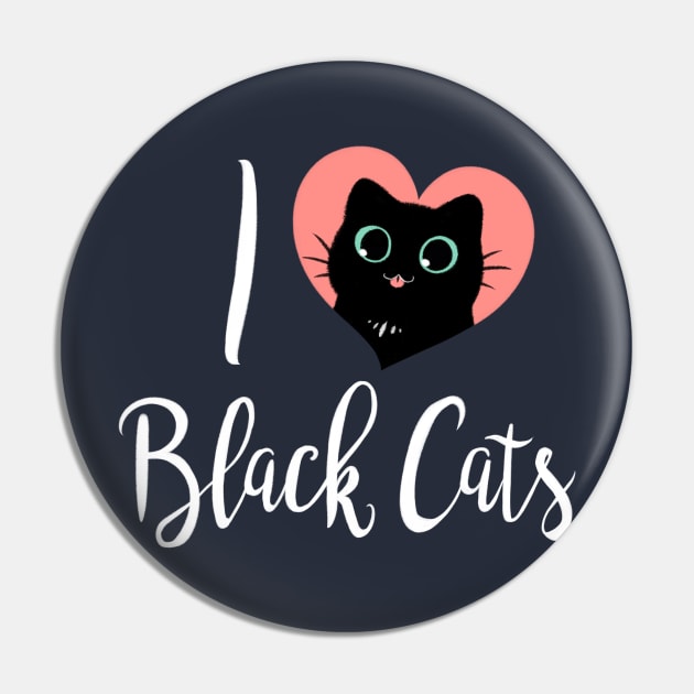 I Heart Black Cats! (Fun Text Edition) Pin by Starling