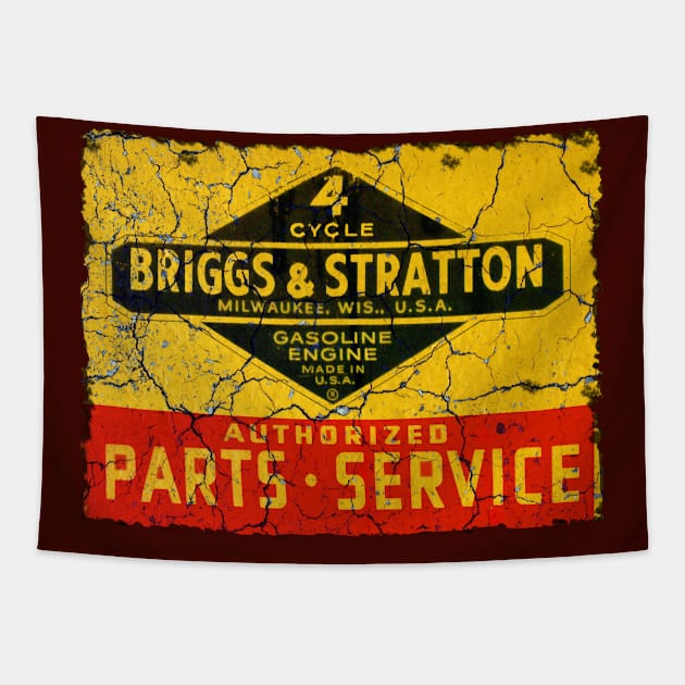 Briggs & Stratton 2 Tapestry by Midcenturydave