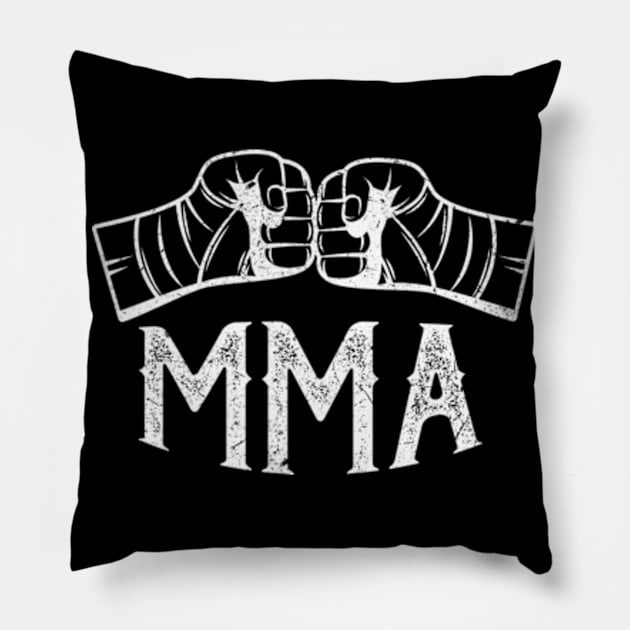 MMA Mixed Martial Arts Pillow by Foxxy Merch