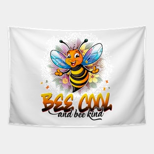 Bee Cool and Bee Kind Tapestry