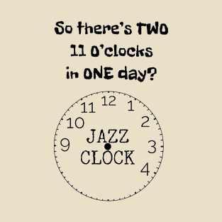 Jazz Clock T-Shirt