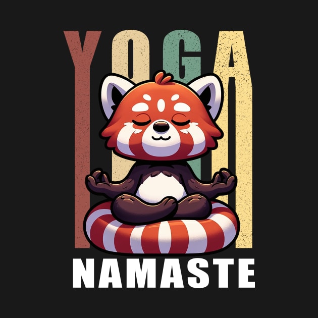 Panda Yoga Meditation Namaste by MasutaroOracle