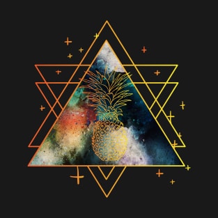 Universe Galaxy Pineapple T-Shirt