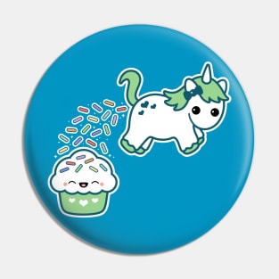 Cute Pooping Unicorn Pin