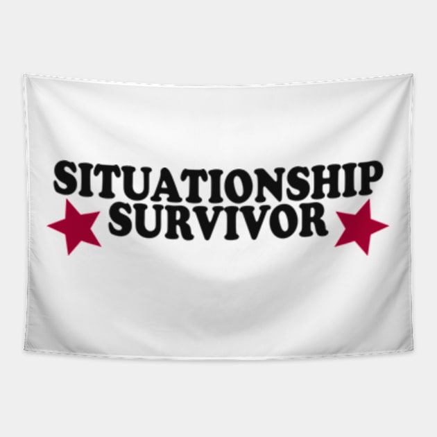 Situationship Survivor Y2K Unisex Tapestry by Y2KERA