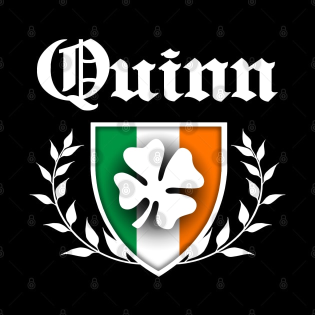 Quinn Shamrock Crest by robotface