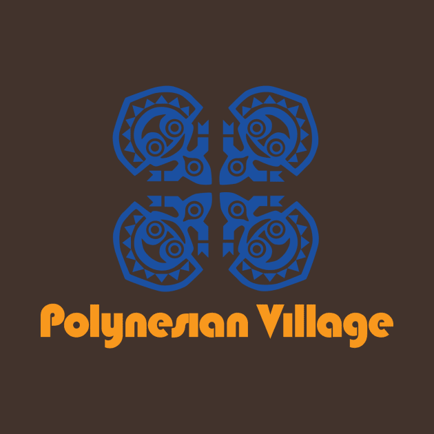 Polynesian Village Resort Logo - 1 by Mouse Magic with John and Joie