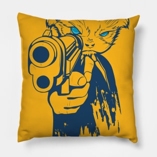 Hitman Cat Pillow