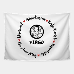 Virgo ♍ Zodiac Sign Astrology Tapestry