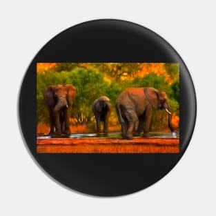 Kruger Elephants Pin