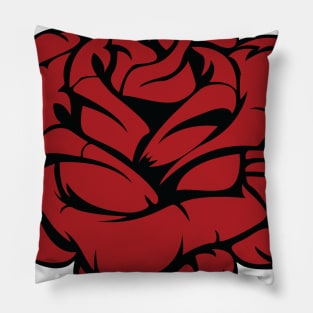 Red Rose Pillow