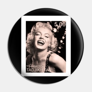 Marilyn Monroe Postage Stamp Pin