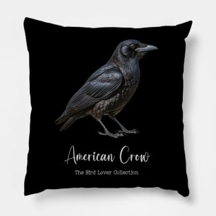 American Crow - The Bird Lover Collection Pillow