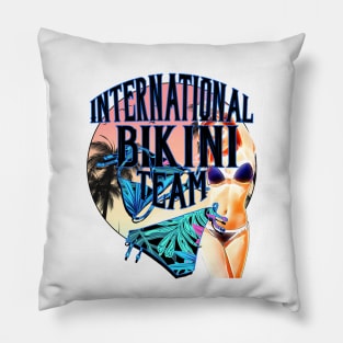 International Bikini Team Pillow