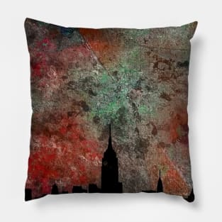 NY Abstract Pillow