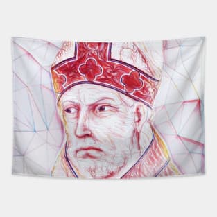 St. Augustine Portrait | St. Augustine Artwork | Line Art Tapestry