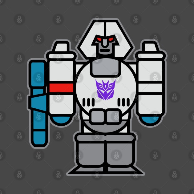 Transformers GEN 1 - chibi style -  Megatron by ROBZILLA