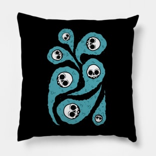 Blue Ghost Pillow