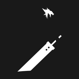 Minimalist Cloud, Final Fantasy 7 T-Shirt