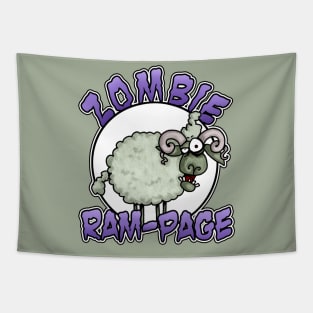 Zombie Ram-Page Tapestry