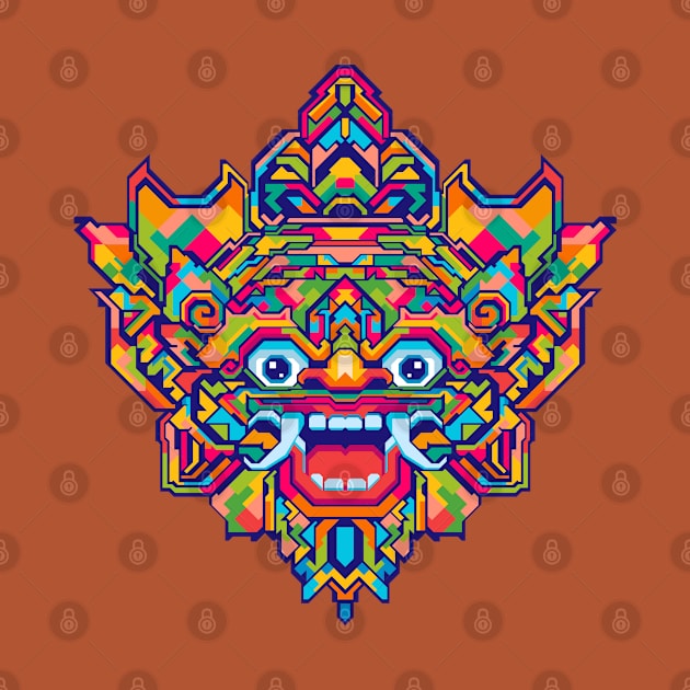 BARONG POP ART ILLUSTRATION by mrcatguys