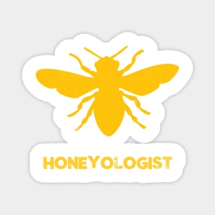 Honeyologist Funny Beekeeper Gift Ideas Magnet