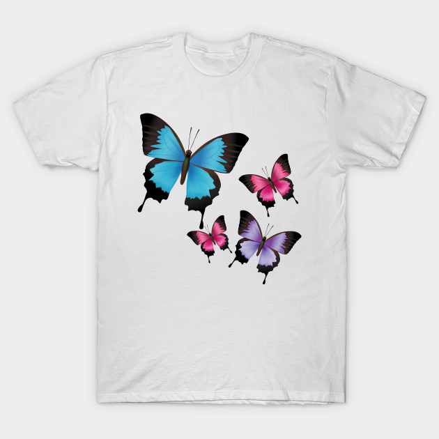 Butterfly arts - Butterfly Design - T-Shirt | TeePublic