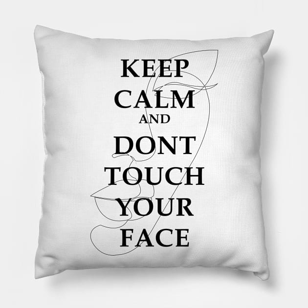 Keep calm Pillow by pArt