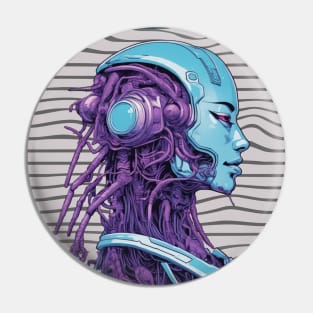 Japanese cyborg girl Pin