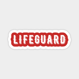 Lifeguard Magnet