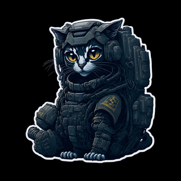 Mecha Cat_016 by Kulturmagazine