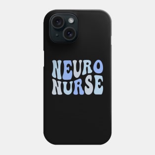 Groovy Neuro Trauma Icu Nurse Neurology Nurse Neuroscience Phone Case